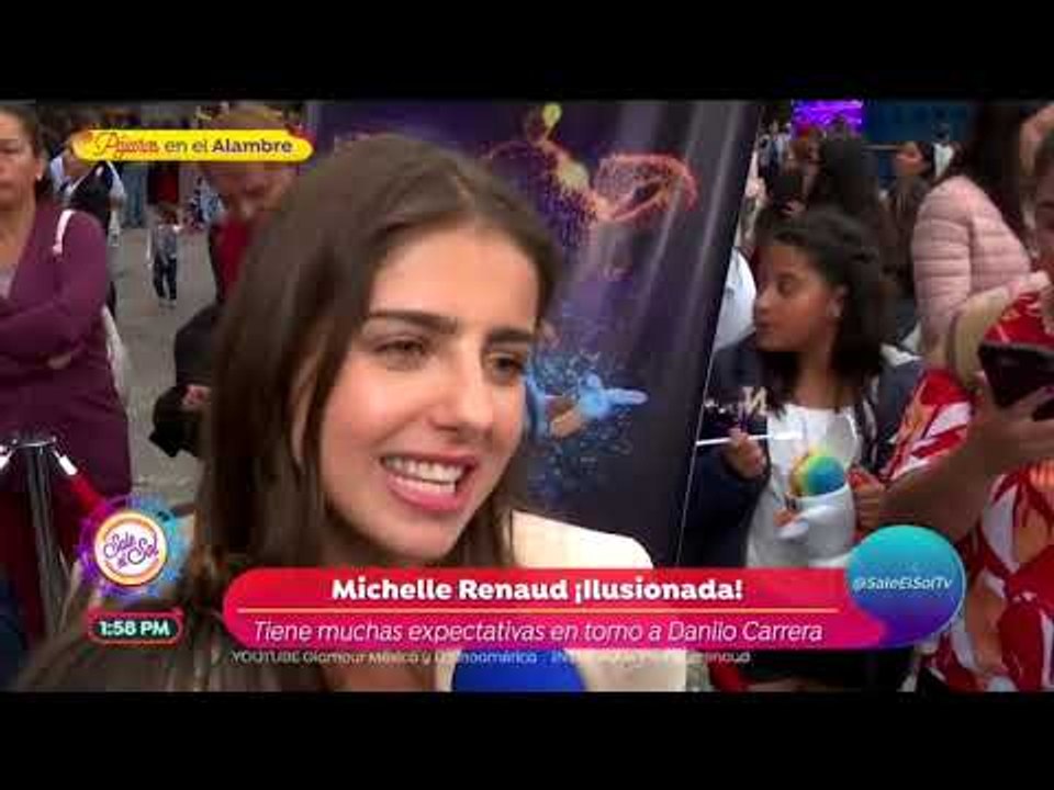 Michelle Renaud pone un alto a los ataques por su noviazgo con Danilo Carrera | Sale el Sol
