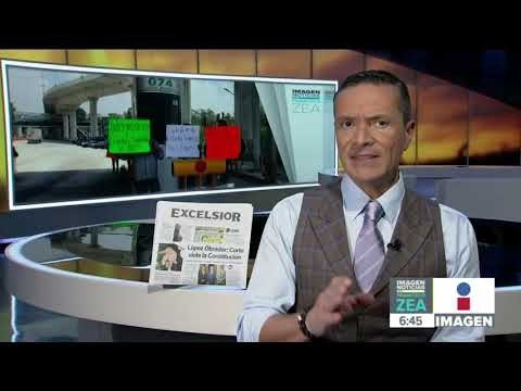 Policías Federales protestaron frente a la Secretaría de Gobernación | Noticias con Francisco Zea