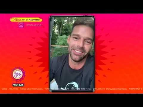 Ricky Martin encabezó una marcha contra el gobernador de Puerto Rico | Sale el Sol
