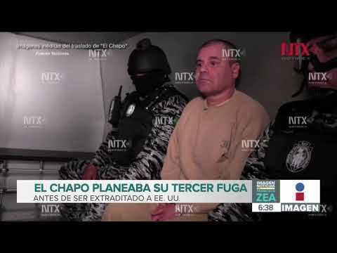 Revelan imágenes de El Chapo antes de su extradición | Noticias con Francisco Zea