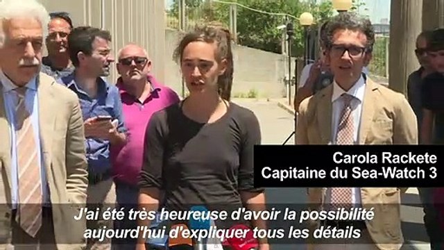 Migrants: Carola Rackete lance un appel à l'UE à agir