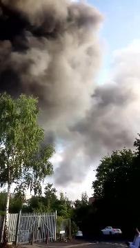 Fire sends smoke billowing over Sheffield