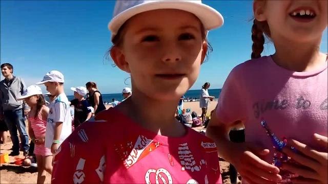 Sandcastle competition on South Shields beach