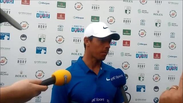 Rory mcIlroy's thoughts on his third round at the Irish Open
