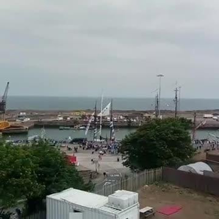 View from the observation wheel at Sunderland T...
