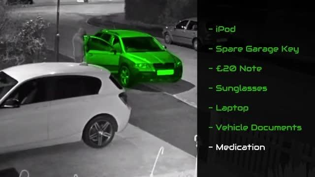 Thieves try car doors to see if they are locked