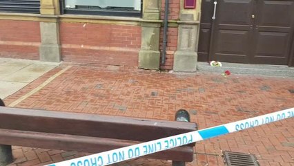 Crime scene at Kings Arms in Fleetwood