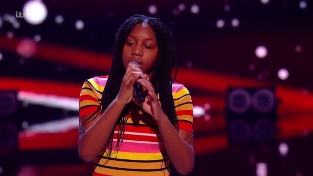 Aylesbury's Zoe Forward performs on Voice Kids 2018