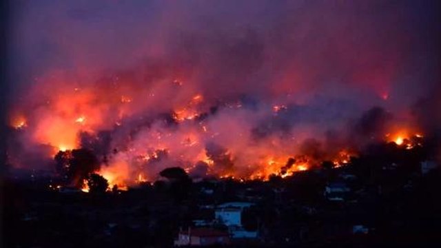 Greece Athens Wildfire - HIRES