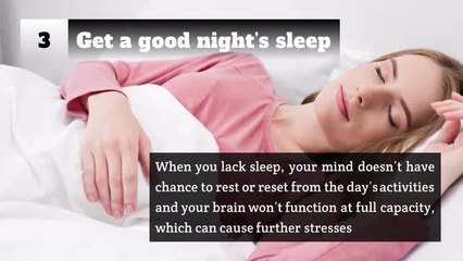 5 tips to help manage stress