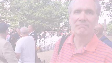 Memorial ceremony in Brighton for World War One flying ace