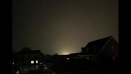 Lightning over Bridlington