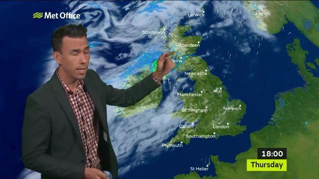 Met Office forecast for the North West (Thursday, Aug, 2, 2018)