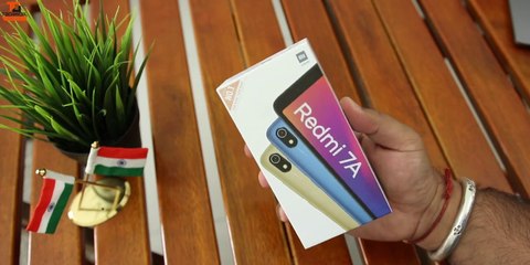 Redmi 7A Unboxing & First Look - Latest Budget Smartphone