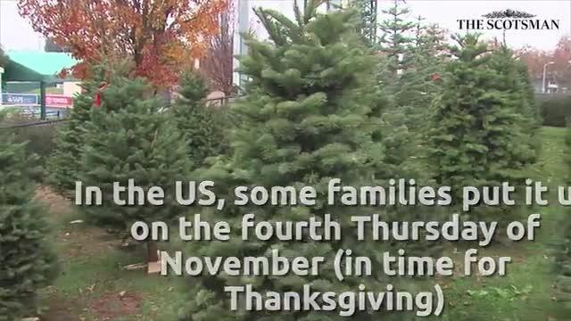 When should you put your Christmas decorations up