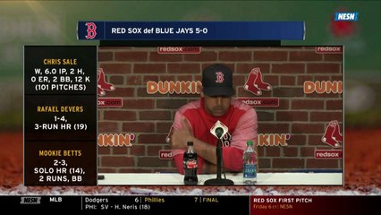 Alex Says Mookie Betts' Swing 'In A Good Spot' Over 10-Game Hit Streak