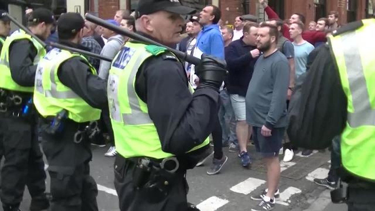 Pompey thugs CCTV