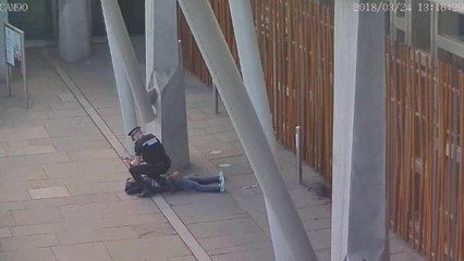 Скачать видео: Scottish Parliament arrest Holyrood Edinburgh