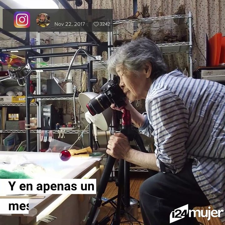 Abuelita instagrammer