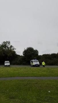 Two air ambulances called to man, 70, hurt in collision with car in Bispham