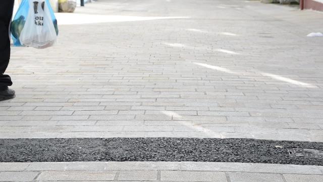 Fury as newly laid paving in Preston is ripped up and repaired with asphalt