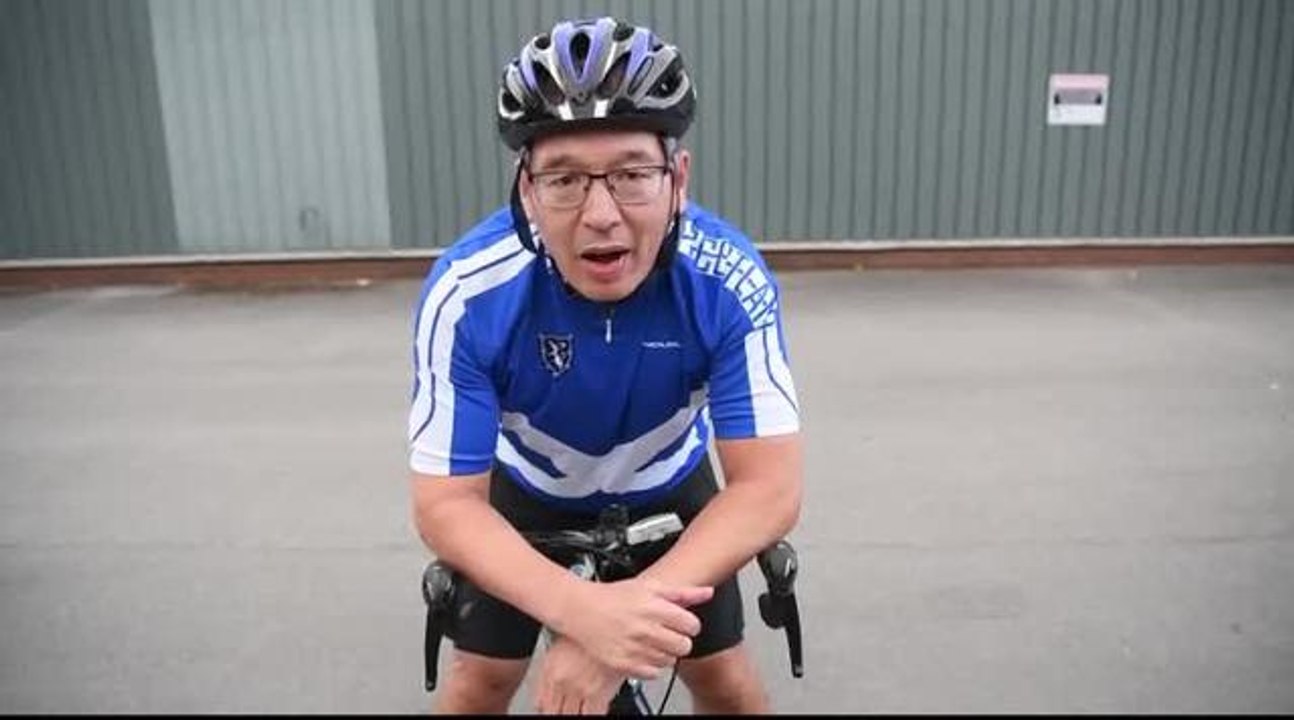Gareth Murchie heart attack cyclist