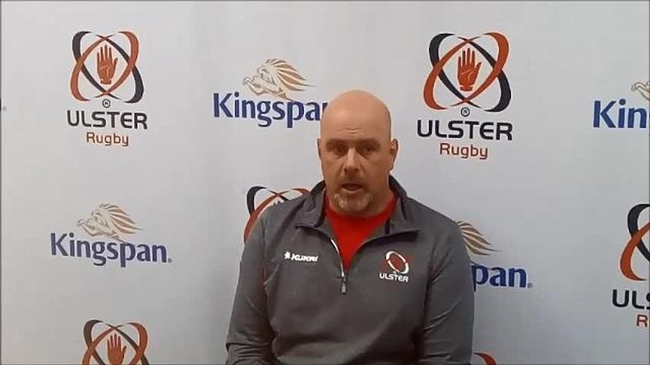 Dan McFarland wants to develop a better Ulster