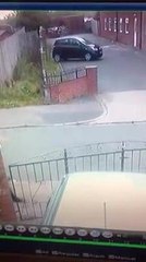 Male who smashed car window