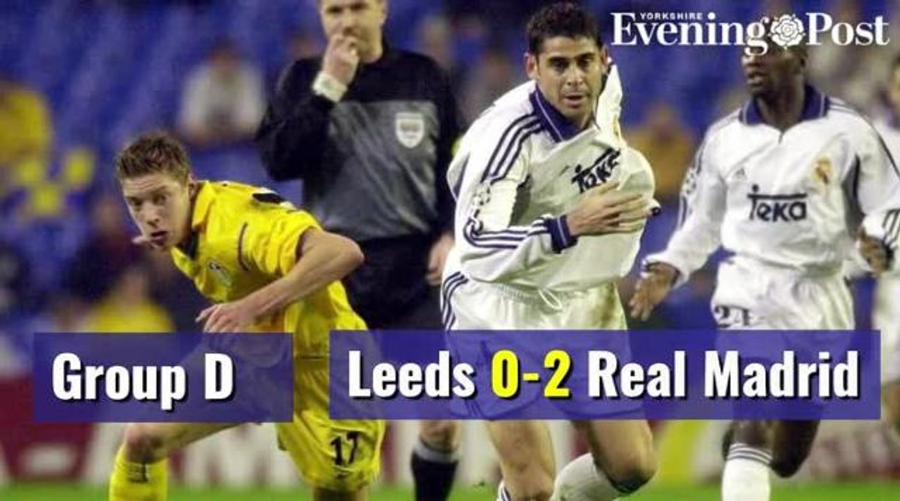 Leeds United UCL season 200001 video Dailymotion