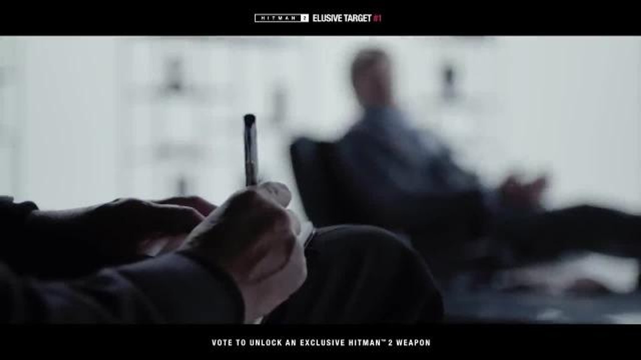 HITMAN 2  Sean Bean Elusive Target #1 Reveal