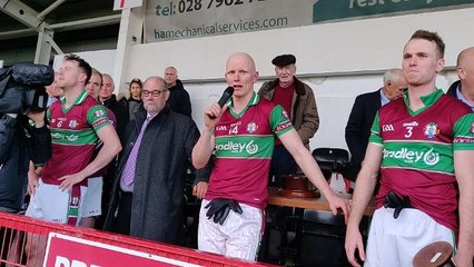 Eoghan Rua lift Derry Senior Football title