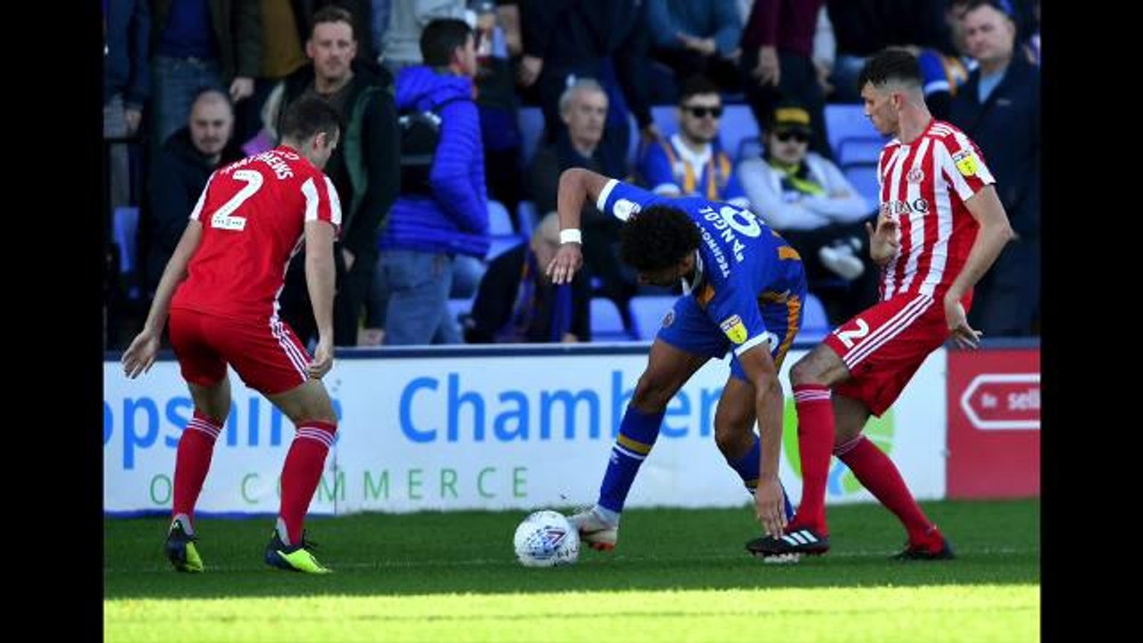 Shrewsbury v Sunderland