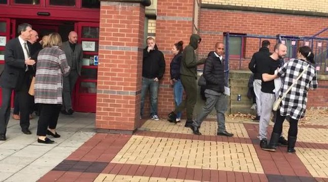 Mallik Wilks appeared in court in Leeds today