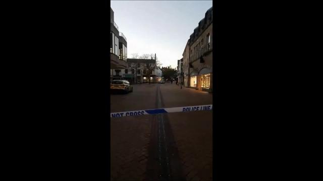 Mansfield town centre stabbing