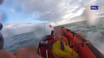 Kayaker rescued two miles offshore