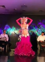 DIDEM KINALI BELLY DANCE ON LIVE STAGE