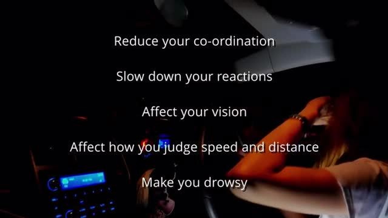 Guidelines on driving after drinking alcohol