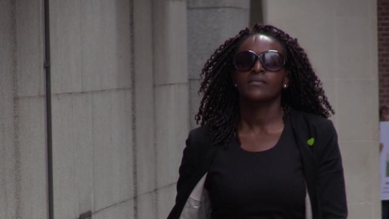 Fiona Onasanya MP arriving at court