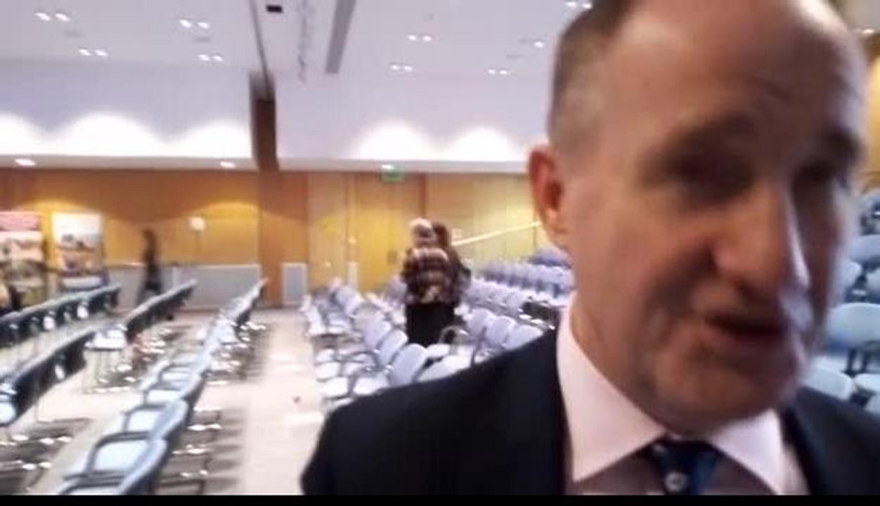 Kevin Hollinrake at Yorkshire farming event