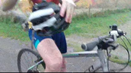 Gary Hudson Crypt charity cyclist