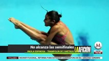 Paola Espinosa y Dolores Hernandez, eliminadas en Campeonato Mundial