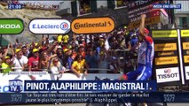 Tour de France: Thibaut Pinot et Julian Alaphilippe au sommet du Tourmalet