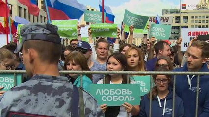 الآلاف يتظاهرون بموسكو ضد "منع" المعارضة من المشاركة السياسية