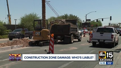 Operation Safe Roads: Driver's rights after construction zone damage