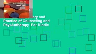 Full E-book  Theory and Practice of Counseling and Psychotherapy  For Kindle