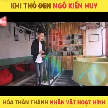Khi thỏ đen Ngô Kiến Huy hóa thân thành nhân vật trong phim hoạt hình - YAN News