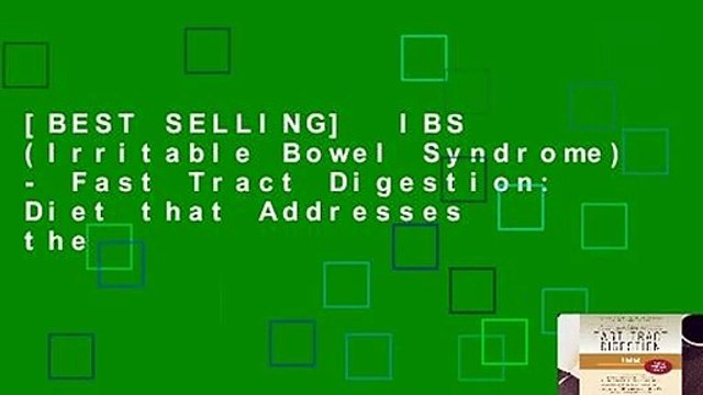 [BEST SELLING] IBS (Irritable Bowel Syndrome) - Fast Tract Digestion: Diet that Addresses the