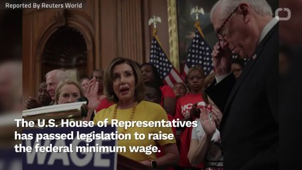 U.S. House Passes Bill To Raise Federal Minimum Wage