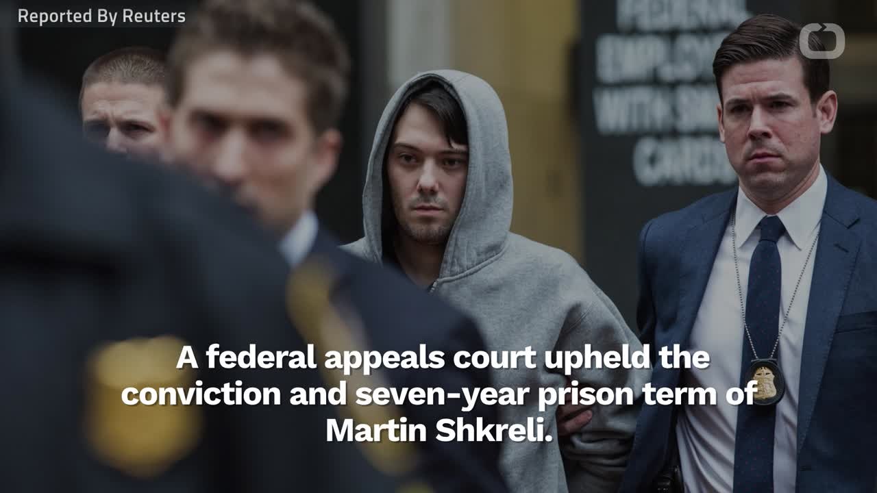 'Pharma Bro' Loses Appeal