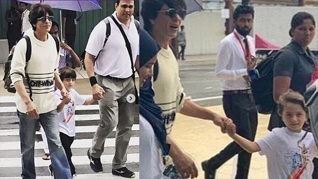 Shahrukh Khan reaches Maldives with Suhana Khan, Aryan Khan & Abram; Here's why | FilmiBeat